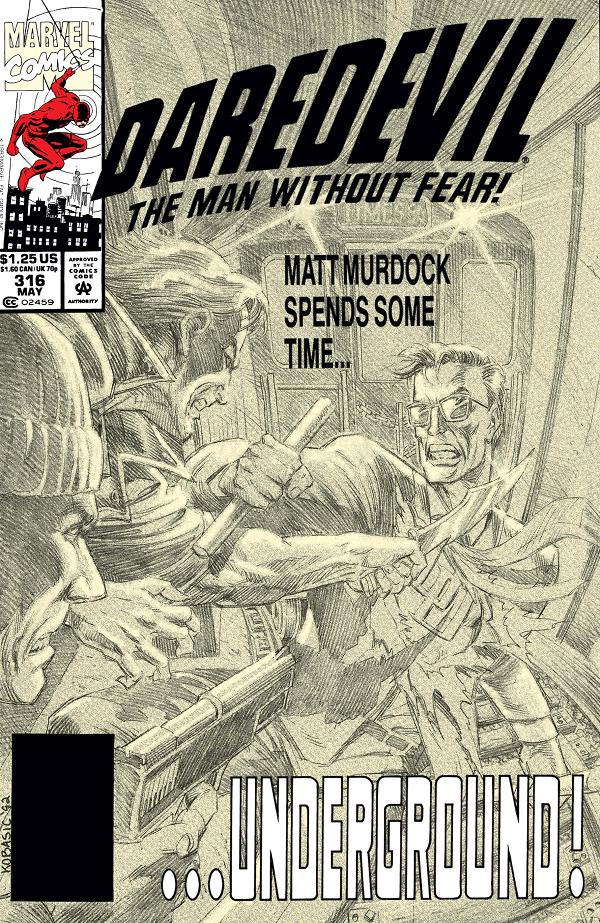 Daredevil #316 cover