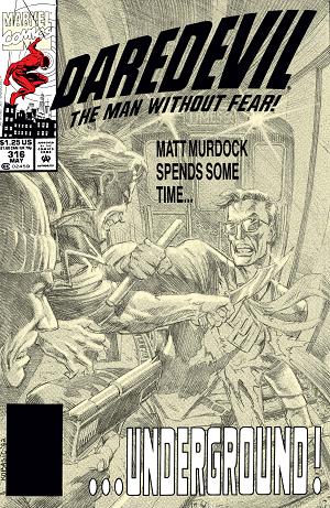 Daredevil #316 cover