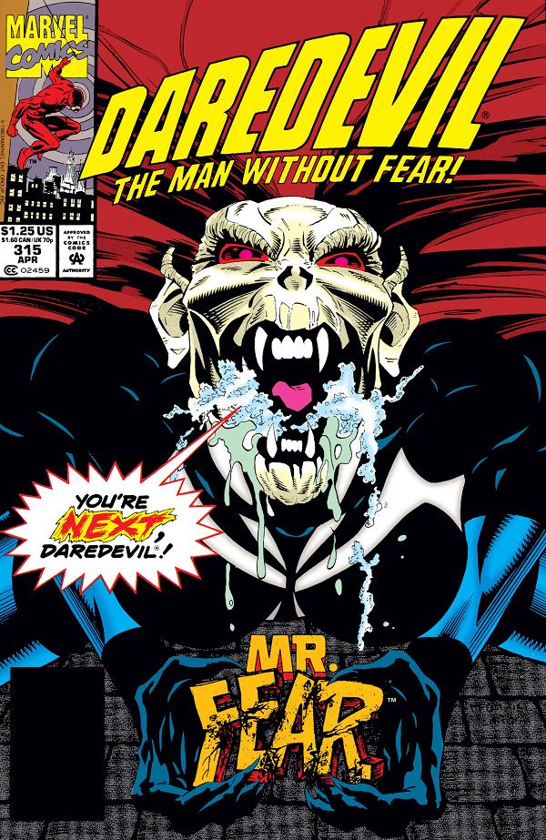 Daredevil #315  cover