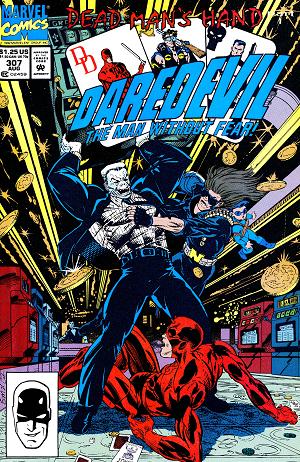Daredevil #307  cover