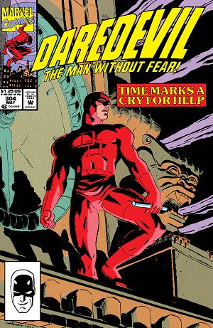 Daredevil #304  cover