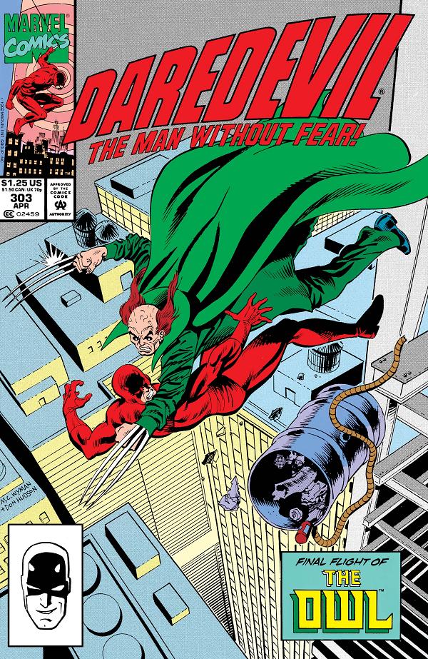 Daredevil #303  cover