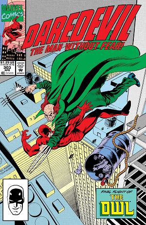 Daredevil #303 cover