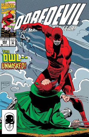 Daredevil #302 cover
