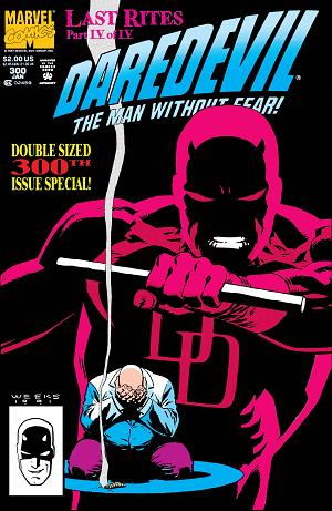 Daredevil #300 cover