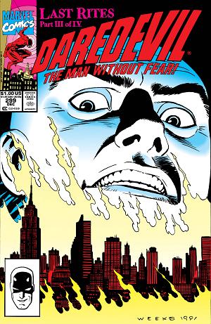 Daredevil #299  cover