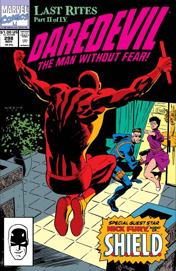 Daredevil #298  cover