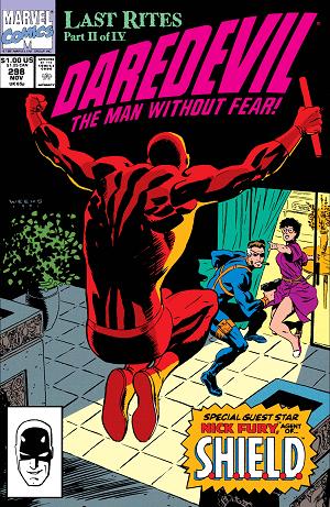 Daredevil #298  cover
