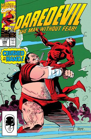 Daredevil #296  cover