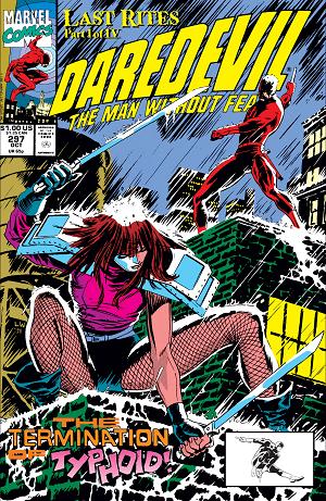 Daredevil #297  cover