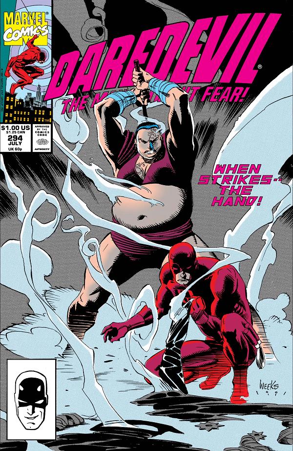 Daredevil #294  cover