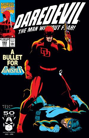 Daredevil #293  cover