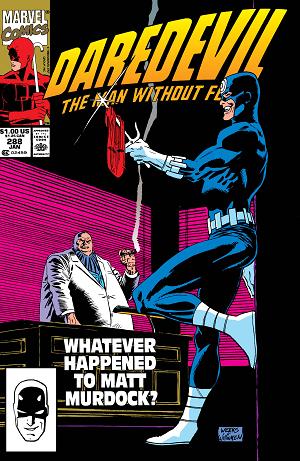 Daredevil #288  cover