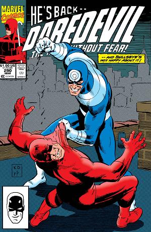 Daredevil #290 cover