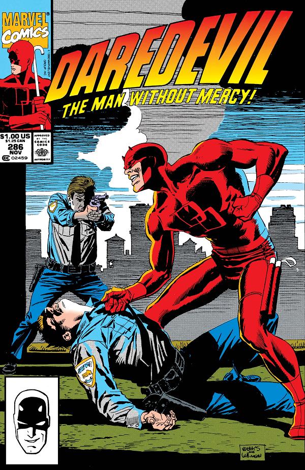 Daredevil #286  cover