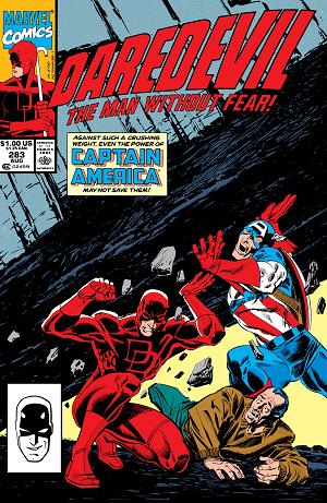 Daredevil #283  cover