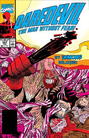 Daredevil #281  cover