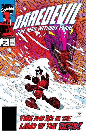 Daredevil #280  cover