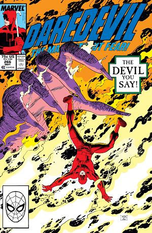 Daredevil #266  cover