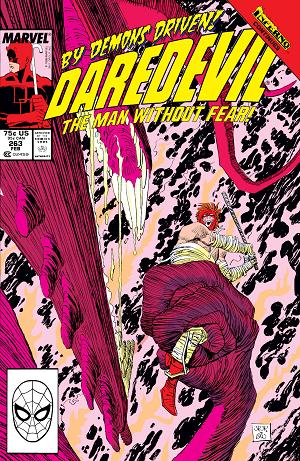 Daredevil #263  cover