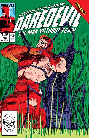 Daredevil #262  cover
