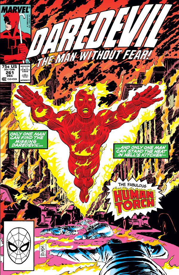 Daredevil #261  cover