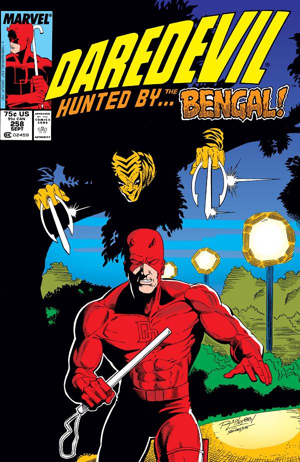 Daredevil #258  cover