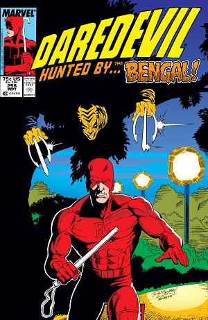 Daredevil #258  cover