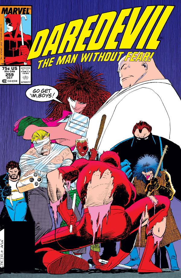 Daredevil #259  cover