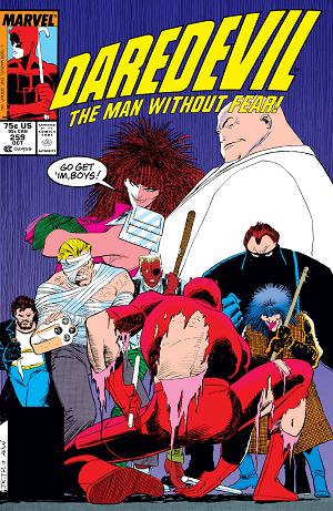 Daredevil #259  cover