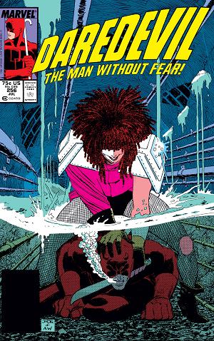 Daredevil #256  cover