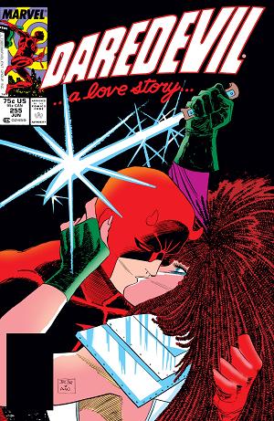 Daredevil #255  cover