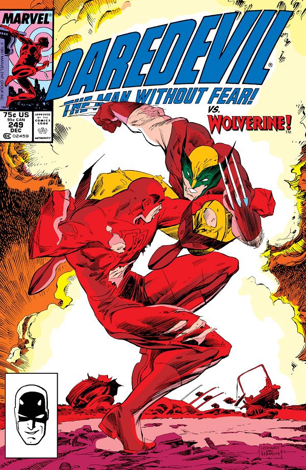 Daredevil #249  cover