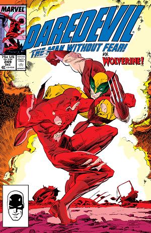 Daredevil #249  cover