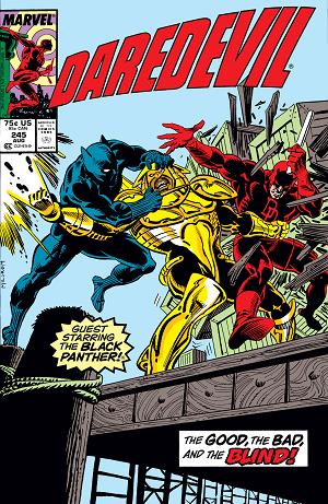 Daredevil #245  cover