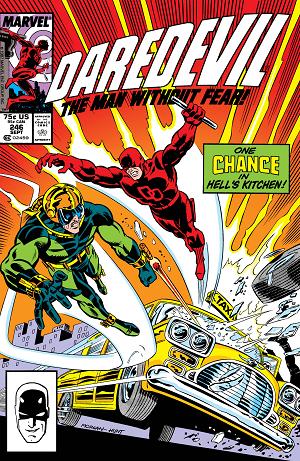 Daredevil #246 cover