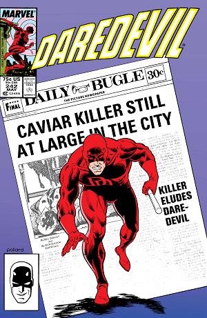 Daredevil #242  cover