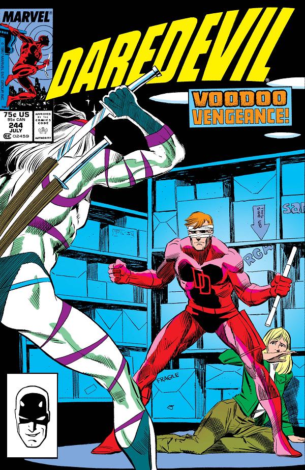 Daredevil #244 cover