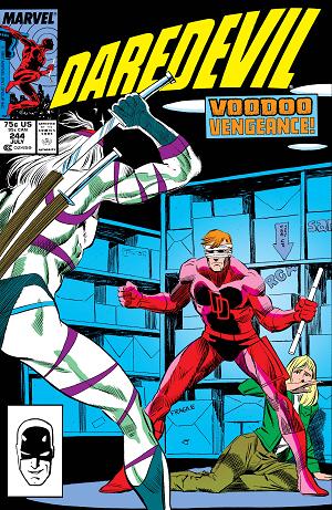Daredevil #244 cover