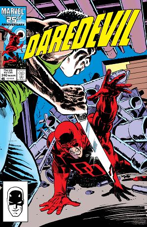 Daredevil #240 cover