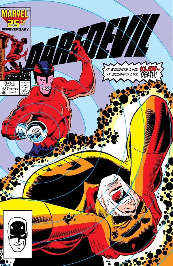 Daredevil #237  cover