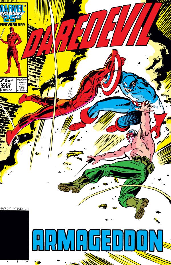 Daredevil #233  cover