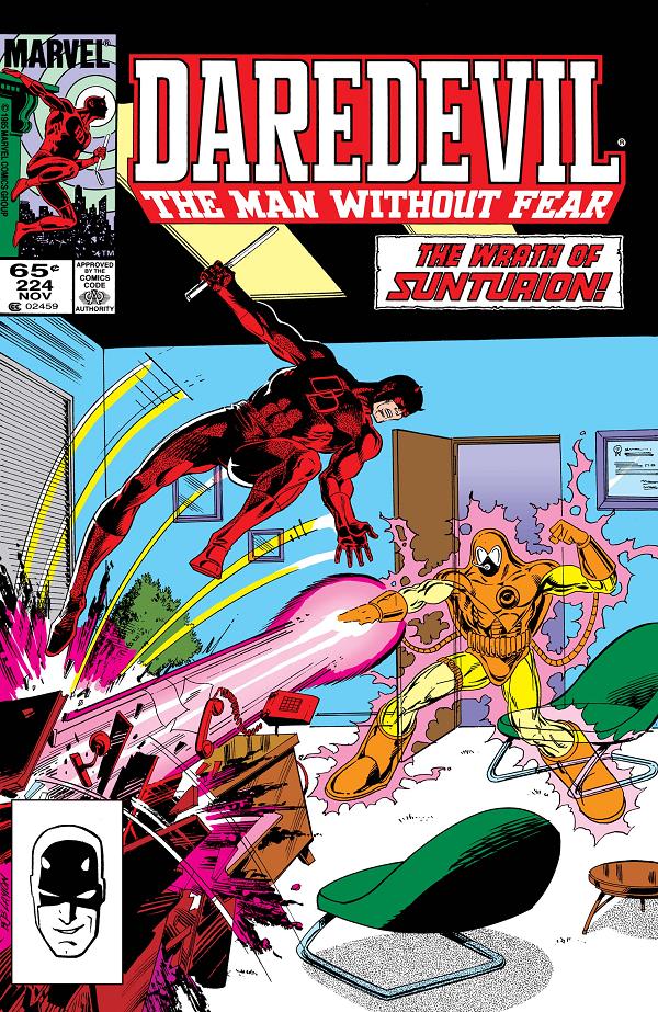 Daredevil #224  cover