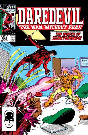 Daredevil #224 cover