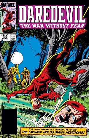 Daredevil #222 cover