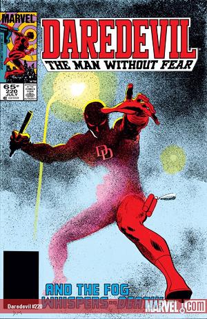 Daredevil #220 cover