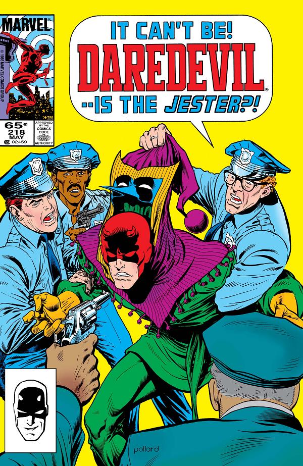 Daredevil #218  cover