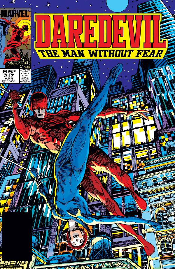 Daredevil #217  cover