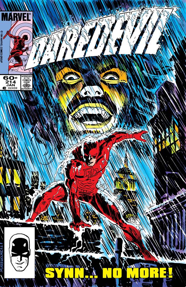 Daredevil #214  cover