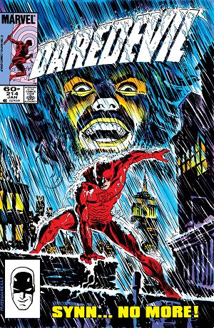 Daredevil #214 cover